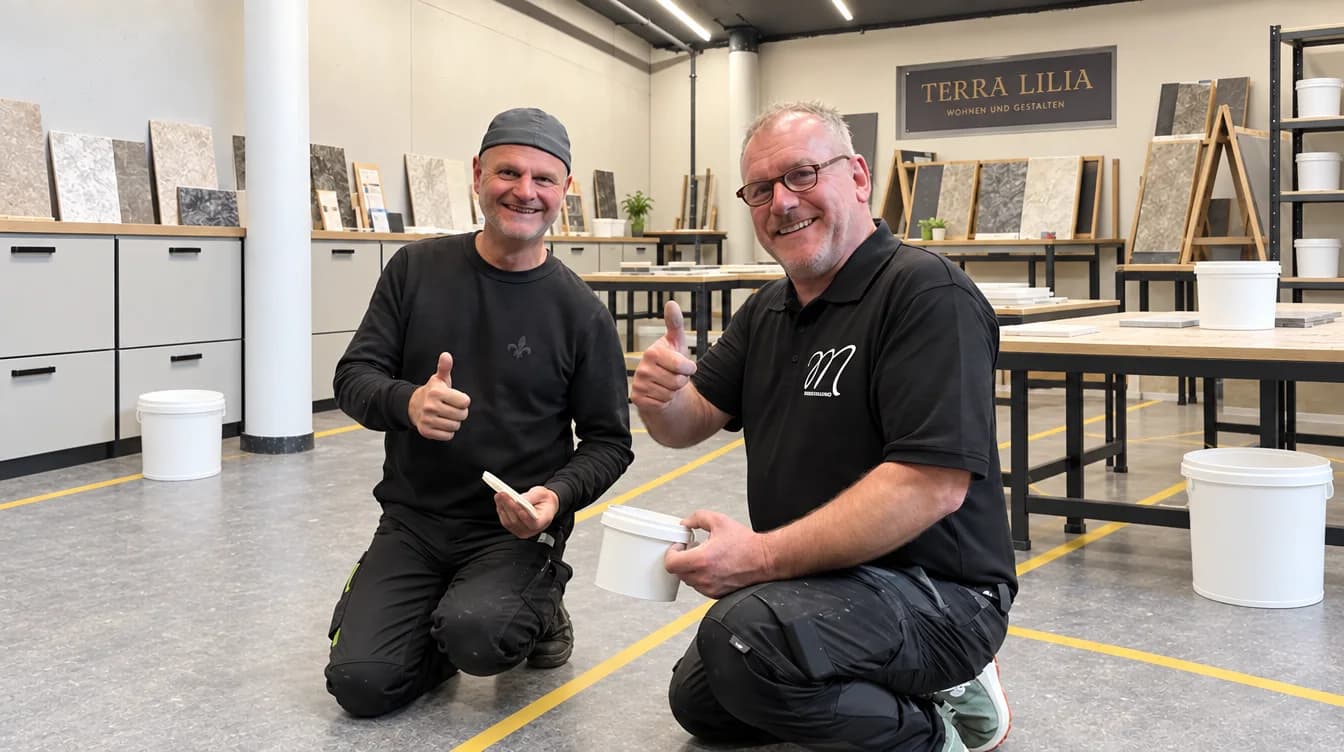 Markus und Michael im Schulungsraum