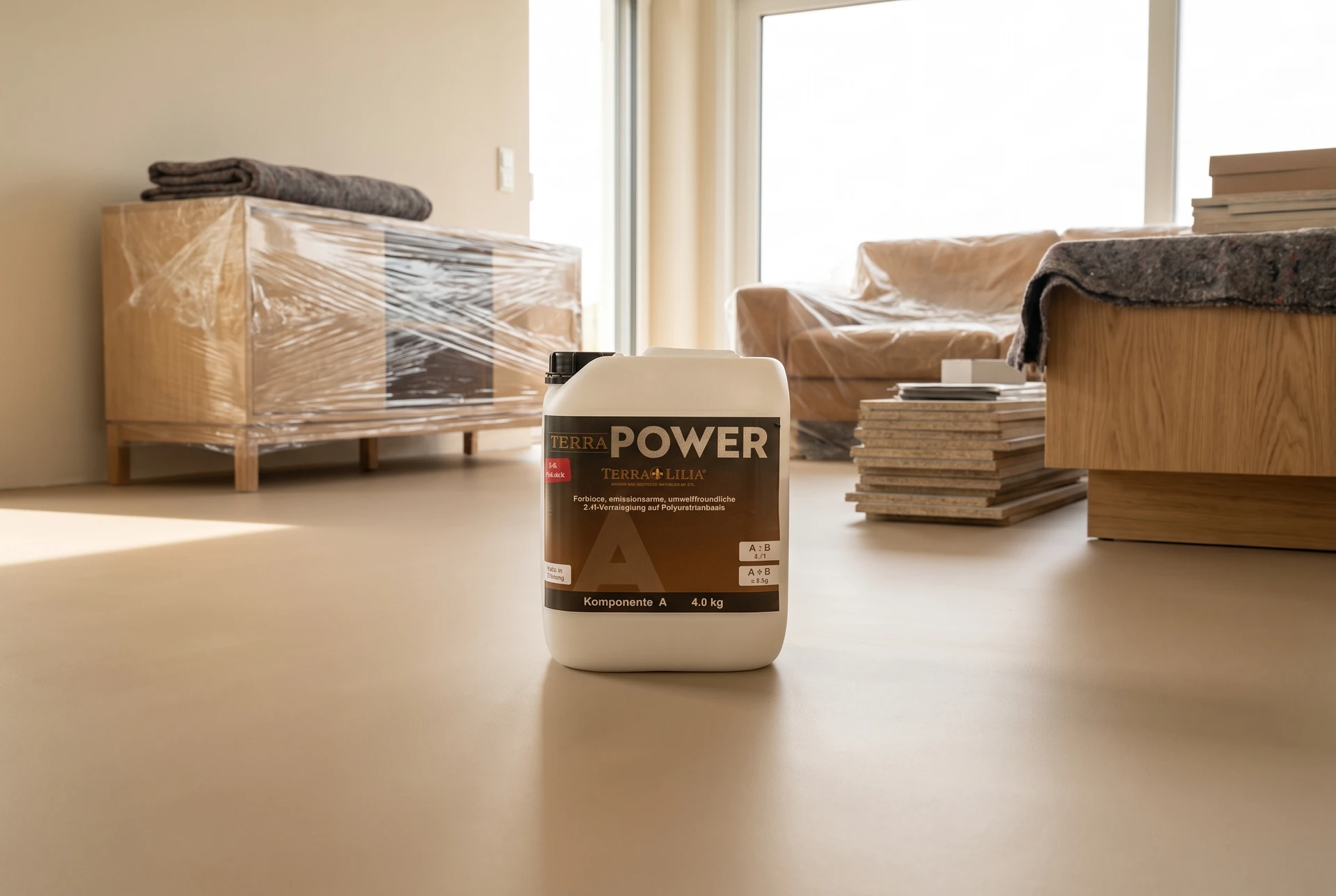 Terra POWER – KI-generierte Gestaltungsidee